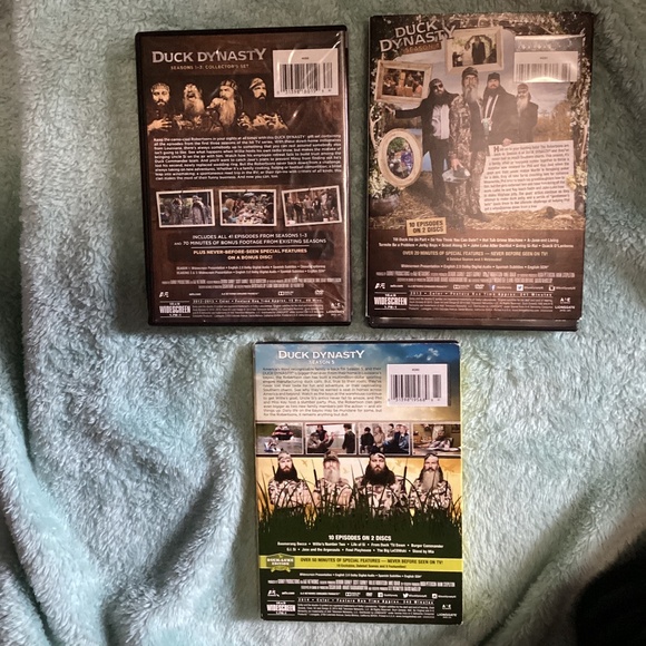 Duck Dynasty Set Of 3 A&E Seasons 1-5 TV Series Edition DVD DVD’S - Picture 2 of 5